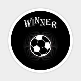 Sports Soccer Winner Championship Football Goal Sport lover gifts and presents Magnet